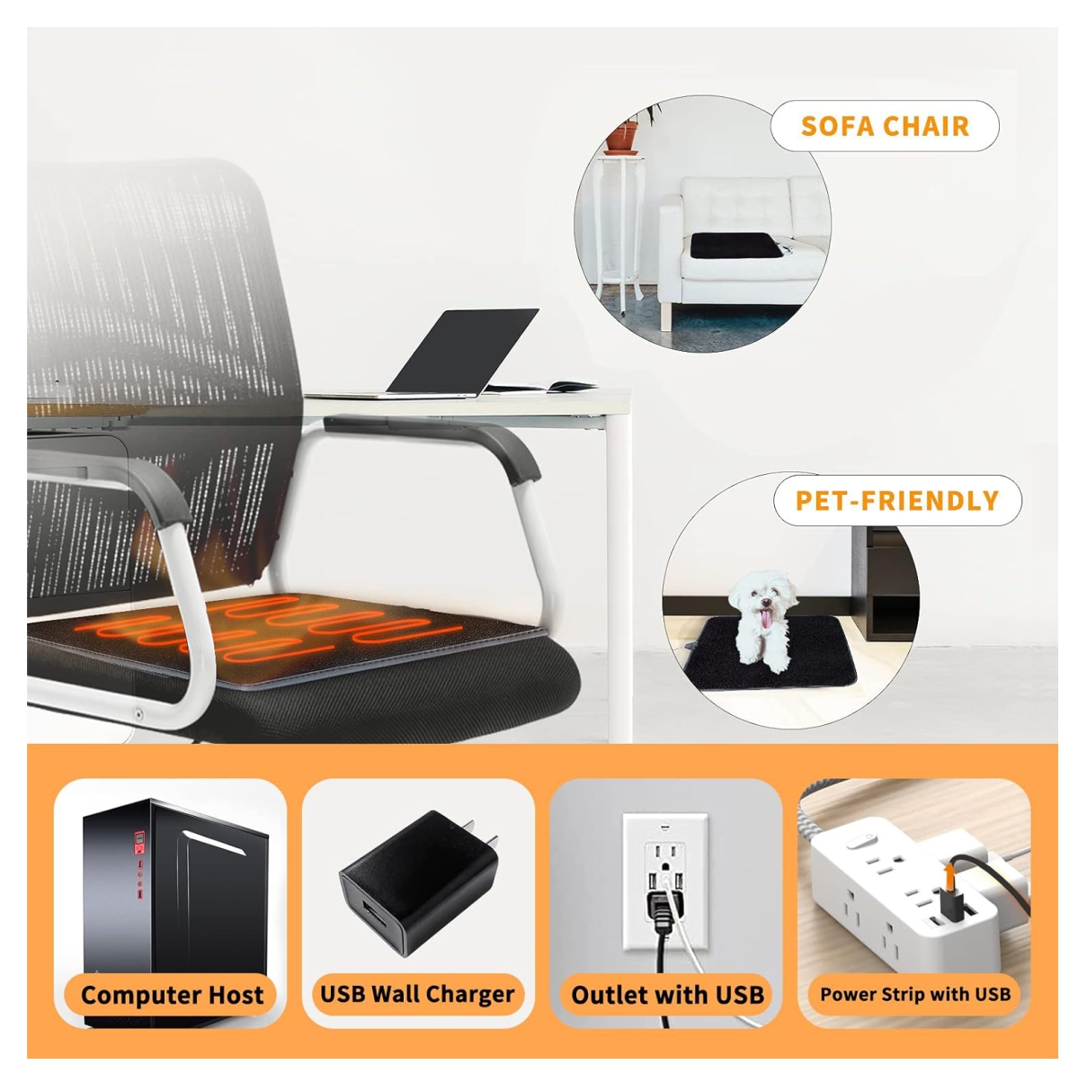 Miniatura 3 de Cojin De Asiento Calefaccion Frio Calor